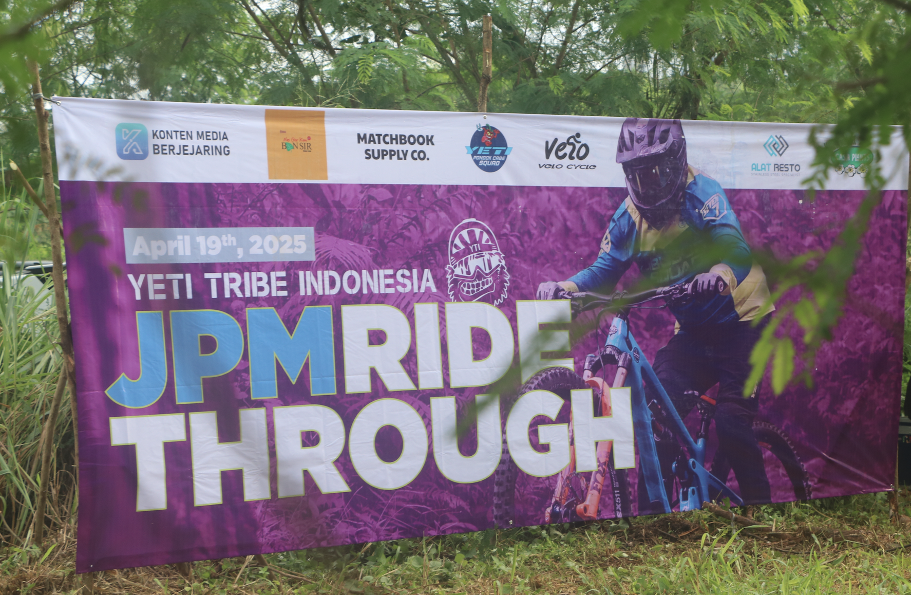 Yeti Tribe Indonesia Gelar Halal Bihalal di Jalur Paradise MTB Bike Park, Tangerang Selatan